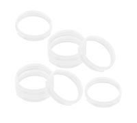 EXAOMBLE 8 pièces Connecteurs de Tunnel pour Cage Hamster Blancs Lot de Raccords Solides et Compatibles pour Extension et Assemblage Cage Souris et Gerbille