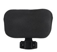 EXAOMBLE Appui-tête de Chaise de Bureau Réglable Protection Cervicale, Accessoire 2,6 Cm de Diamètre en Plastique Noir, Coussin Ergonomique pour Soulagement des Douleurs Cervicales,