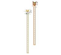 EXAOMBLE Autocollant Amusante Garçon et Filles pour 2pcs en de Taille Pvc Réutilisable et Résistant à L'usure, Décoration Plusieurs styles pour Salle de Bain et Chambre Plusieurs styles