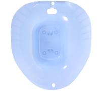 EXAOMBLE Bain de Siège en Plastique Résistant à Haute Température pour Femmes Enceintes et Soins Postopératoires, Promoteur de Cicatrisation, Chaise Salle de Bain Confortable