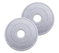 EXAOMBLE Balai Ronde de Rechange 2Pcs et Absorbante Nettoyage de Sols Compatible Balai Vaporisateur pour Carrelage et Parquet Recharge Lavable et Solide