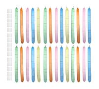 EXAOMBLE Ballons Fusées Latex Gonflables avec Pailles Accessoires pour Activités Scolaires et Expériences Scientifiques