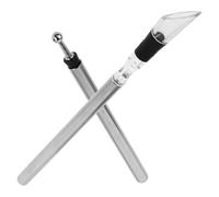 EXAOMBLE Bâton Rapidement Inoxydable Vin le Refroidisseur 4pcs Acier de Refrigir Aérateur Intégré, Facile à Utiliser Réutilisable et Blanc et Rouge