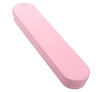 EXAOMBLE Boîte De Rangement Métal avec Couvercle à Charnière pour Outils De Maquillage Pince à Épiler Grattoir à Langue Et Accessoires Conteneur Portable Tôle pour Maison Voyage Et