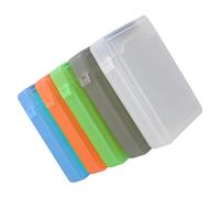 EXAOMBLE Boîtier de Protection Résistant aux Chocs pour Disque Dur 2,5 Pouces en Plastique Abs Dur, Pack de 5 Pièces pour Usage Bureau et Domicile