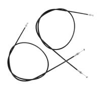 EXAOMBLE Câble de Traction pour Chaise de Coiffeur 2pcs en Acier Inoxydable Base en Caoutchouc, Flexible et Facile à Installer pour Salon Occupé ou Usage Domestique