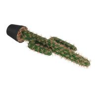 EXAOMBLE Cactus Artificiel en Pot Plante Décorative Plastique Résistant Décoration De Bureau Et Maison pour Balcon Et Intérieur Grand Modèle De Cactus