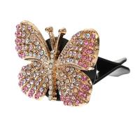 EXAOMBLE Clip De Parfum Pour Voiture Forme De Avec Strass Accessoire Élégant Pour Aérateurs Diffuseur De Senteurs Pour Intérieur De Véhicule Installation Facile Et Utilisation Pratique