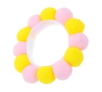 EXAOMBLE Collier Peluche Doux pour Animaux avec Décoration Cartoon Et Confortable pour Chats Et Chiens Accessoire Stylé Et Portable pour Vos Compagnons à Quatre Pattes