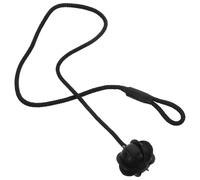 EXAOMBLE Cordon de Sangle de Couvercle de Coffre Noir en Plastique Solide pour Diviseur de Coffre et Séparation de Valise, Accessoire Élégant pour Voiture