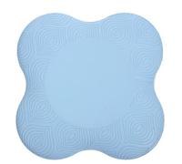 EXAOMBLE Coussin de Yoga Antidérapant Tapis de Genou et Coudes Confort Optimal pour Pratiquer Yoga Protection des Genoux et Poignets pour Entraînement à et Salle de Sport Bleu