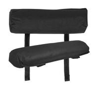 EXAOMBLE Coussins d'accoudoirs pliants 2 pièces - Coussin remplaçable avec Sangle - Usage pour Homme blessé et Chaise Pliante extérieur