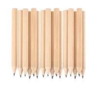 EXAOMBLE Crayons à Papier Courts Hb Noir en Bois, Lot de 100 Demi-Crayons Pré-Taillés, Accessoires de Golf et Présents pour Mariages et Fêtes