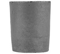 EXAOMBLE Creuset en Graphite pour Fusion de Métaux Petit Format, Résistant Haute Température, Compatible Fours Électriques et Brûleurs, Laboratoire et Usage Domestique, Kit Fusion Or