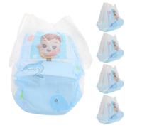 EXAOMBLE Culotte de Bain Jetable en Tissu Non Tissé 5 Pièces Culotte de Bain Imperméable Confortable et Douce au Toucher pour Bébé pour Piscine et Cours de Natation