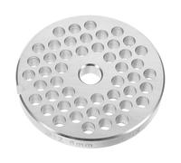 EXAOMBLE Disque de Hachoir à Viande en Acier Inoxydable 12 Grille 6 MM pour Hachoir Manuel Accessoire de Broyage pour Légumes et Viande Usage Domestique la Cuisine