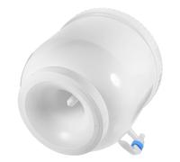 EXAOMBLE Distributeur de Bouteilles D'eau Plastique Blanc, Design Inversé, Installation Facile Porte-carafe à Eau Support de Table et Robinet pour Bonbonne D'eau