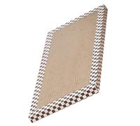 EXAOMBLE Griffoir pour Chat en Papier Ondulé Couleur Café Accessoire pour Chats Intérieur Actif et Détendu pour Protéger Meubles