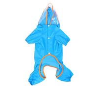EXAOMBLE Imperméable pour Animaux De Compagnie Impatientes pour Chien Imperméable pour Chiens Moyen Poncho Pluie Animal De Compagnie Ponchos Manteau De Pluie pour Chiens Adulte TPP
