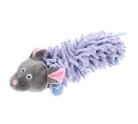 EXAOMBLE Jouet à Tirer Taille Moyenne Son Couineur en Peluche pour Chien Jouet Interactif d'animal pour Chiots et Chiens pour Entraînement et Jeu Actif