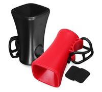EXAOMBLE Klaxon Électrique pour Vélo de Route 2pcs, Compact et Portable en Abs, Sonnette Puissante pour Guidon, Usage pour Cyclisme en Extérieur