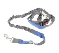 EXAOMBLE Laisse de Course Élastique pour Chien Laisse Multifonctionnelle pour Jogging Marche et Entraînement Conception Pratique pour Confort Optimal