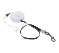 EXAOMBLE Laisse Rétractable pour Chien et Chat en Plastique Léger avec Poignée Antidérapante et Système Double Verrouillage, Promenades Quotidiennes