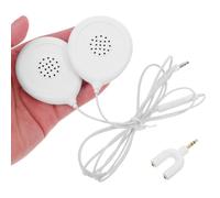 EXAOMBLE Lecteur de Musique Fœtal Blanc en Plastique Compact et Portable, Haut-parleurs pour Ventre de Grossesse, Stimulation du Développement Intellectuel pour Femmes Enceintes