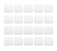 EXAOMBLE Lingettes Bébé en Coton Lavables 20 Pièces Serviettes de Salive Ultra Absorbantes Double Couche pour -nés et Tout-petits Contre Taches
