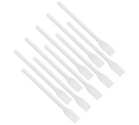 EXAOMBLE Lot de 15 Bâtons de Colle en Plastique Blanc pour Peinture et Bricolage, Outil de Mélange Pratique et Applicateur Convivial pour Travaux Artisanaux Réutilisable