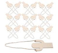 EXAOMBLE Lot De 20 Décorations En Copeaux De À Peindre À Faire Soi-Même À Découper À Inachever Pour Cactus Pour Fêtes Mini Cactus Décorations Artisanat
