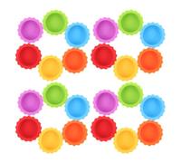 EXAOMBLE Lot de 24 Gamelles en Silicone pour Reptiles Petits, Bol d'eau et Nourriture Multifonction pour Terrariums et Habitats de Petits Animaux