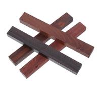 EXAOMBLE Lot de 4 Kits de Stylos en Bois pour Projets Artisanaux, Structure Robuste et Polyvalente, pour Travail du Bois et Réalisations Manuelles