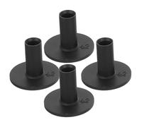 EXAOMBLE Lot de 4 Supports Réutilisables pour Tees de Golf en Caoutchouc 42 MM Tee de Golf pour Practice Extérieur et Entraînement sur Tapis Accessoires Compacts