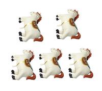 EXAOMBLE Lot de 5 Ballons en Aluminium Beige Cheval pour Décoration de Fête Western, Construction Robuste et Gonflage Facile, pour Nouvel An Chinois 2026 et Shower