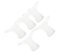 EXAOMBLE Lot de 5 Couches Lavables pour Nouveau-né en Coton Doux 100% Pur, Culottes Absorbantes Réutilisables avec Barrière Anti-fuites, pour Bébé et Sommeil Partagé