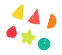 EXAOMBLE Marqueur de Verre à Pied en Silicone 6 Pièces pour Distinguer | Décoratif, pour Verre à Vin, Célébration et Cérémonie, Lot de 6, Usage Mixte Hommes Femmes Couleur Aléatoire