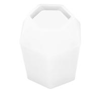 EXAOMBLE Moule en Silicone Blanc Facile à Démouler Nettoyer pour Pot de Fleurs pour Création Artisanale de Jardinières et Pots de Fleurs