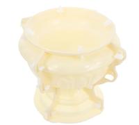 EXAOMBLE Moule Pour Pot De Fleurs En Plastique Réutilisable Style Européen Épais Adapté Aux Loisirs Créatifs Et Fabrication De Pots En Béton