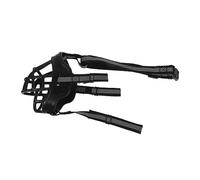 EXAOMBLE Muselière Ajustable pour Chien Couvre Ma Bouche Respirant Évite Aboiements Morsures Confort Optimal pour Chiens de Moyenne à