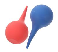 EXAOMBLE Nettoyage Oreille 2pcs en Caoutchouc 75ml, Ampoule de Nettoyage des Oreilles Douce et Sûre pour Usage Domestique et Voyage