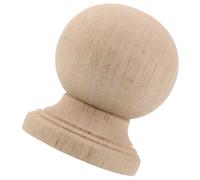 EXAOMBLE Ornement de Colonne Rustique en Bois pour Décoration de Rampe d'Escalier Chapeau de Poteau en Bois pour Balustrade Extérieure et Intérieure