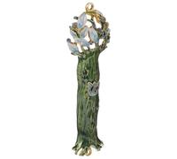 EXAOMBLE Ornement Religieux de Mezouza en Alliage de Zinc Vert Vintage Parchemin, Plaque Décorative pour Porte, Protège et Sanctifie la Maison