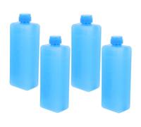 EXAOMBLE Pack De Glace RéUtilisable 4Pcs Compact pour Climatiseur Mobile Mini Portable Design Bleu pour Maison Bureau
