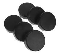EXAOMBLE Palet de Hockey Mousse Résistante 6 Pièces pour Entraînement Hockey sur Glace Accessoire Matériel Sportif Extérieur