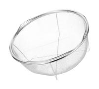 EXAOMBLE Panier Vapeur 23 CM en Acier Inoxydable Pieds pour Cuisson la Vapeur des Nouilles et Amuse-Gueules