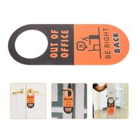 EXAOMBLE Panneau de Porte Double Face en Pvc pour Bureau et Salle de Réunion, Design Simple et Délicat, Évite les Interruptions, Panneau de Bienvenue à Frapper