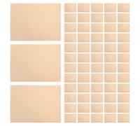 EXAOMBLE Papier Sulfurisé de Cuisson Rectangulaire 40x30cm 100pcs en Papier Kraft Alimentaire pour Cuisson Four et Gril avec Résistance Chaleur et Antiadhésif