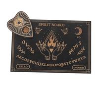 EXAOMBLE Planche à Pendule Divinatoire en Bois, Planche Spirituelle, pour Débutants et Praticiens, Décoration D'intérieur, Motifs Uniques, Facile à Transporter Ranger, Bureau et Occasions