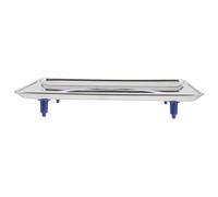 EXAOMBLE Plateau de Balance Électronique en Métal Argenté Pieds de Support Accessoire Robuste et Solide pour Balance Cuisine et Commerciale